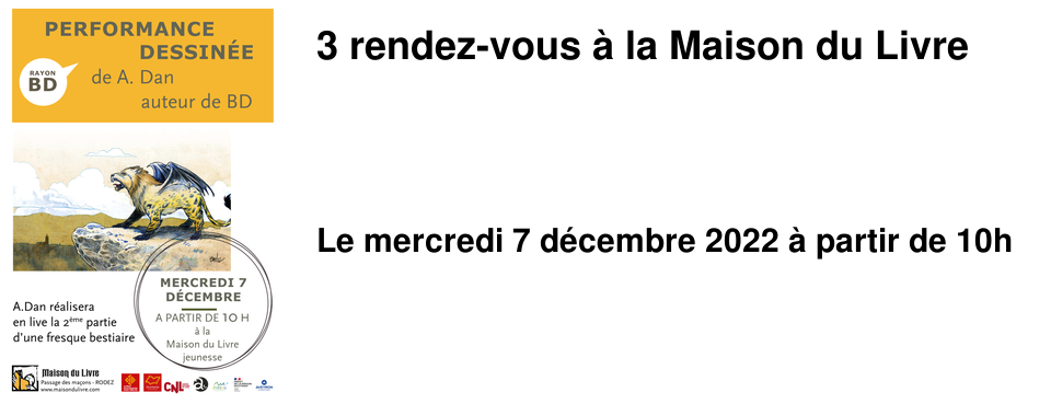 3 rendez-vous � la Maison du Livre