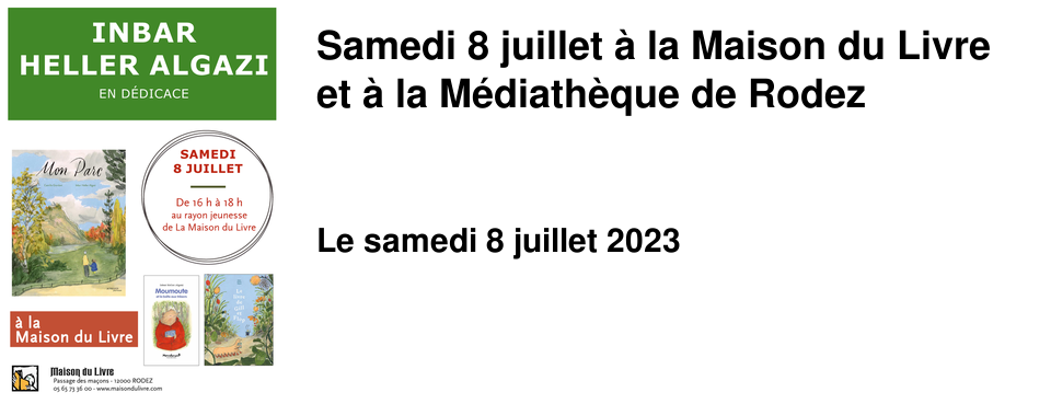 Samedi 8 juillet � la Maison du Livre et � la M�diath�que de Rodez