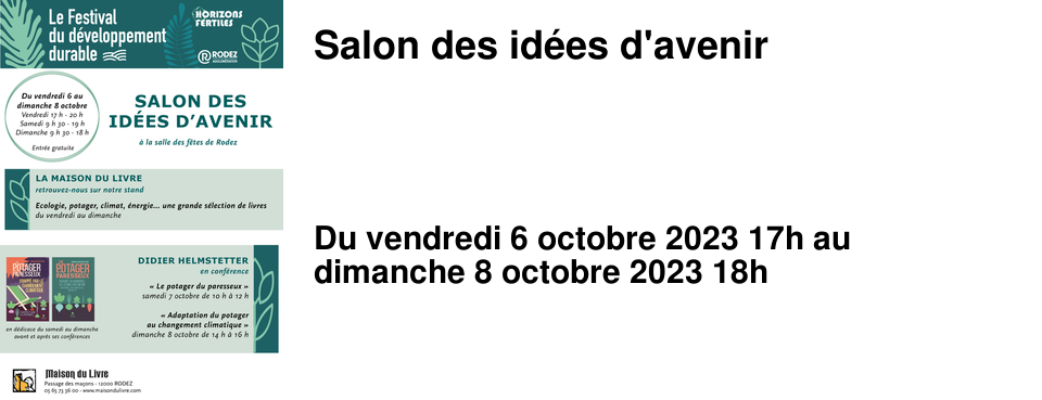 Salon des id�es d'avenir